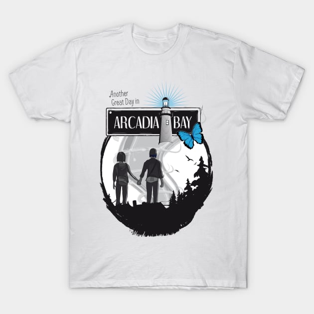 Life Is Strange Arcadia Bay T-Shirt by GualdaTrazos